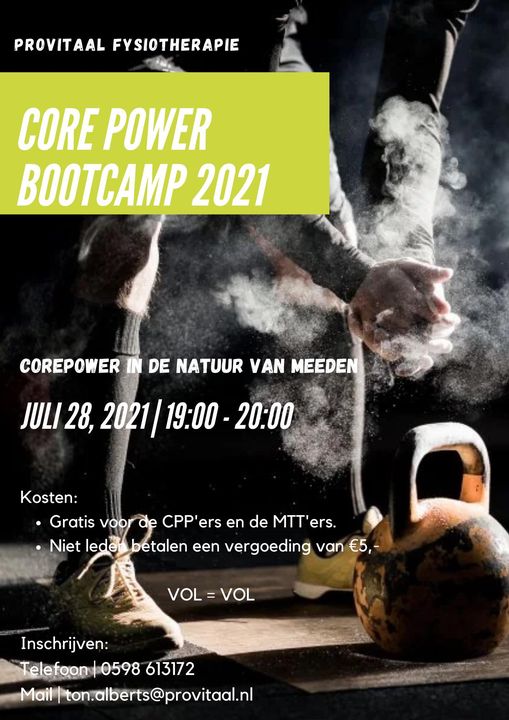 Provitaal-Fysiotherapie-Meeden/Bootcamp